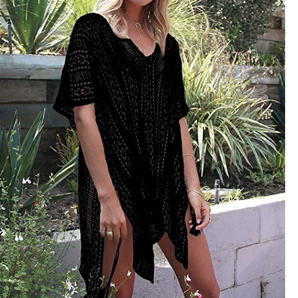 Other - Beautiful women beach cover up crochet dress